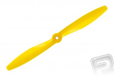 Nylon vrtule žlutá 11x7 (28x12 cm), 1 ks.