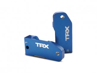 Traxxas - závěs těhlice hliník modrý 30° (L+P)