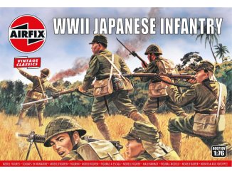 Airfix figurky - japonská pěchota (1:76) (Vintage)