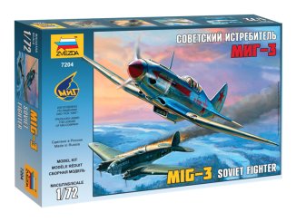 Zvezda MIG-3 Soviet Fighter (1:72)