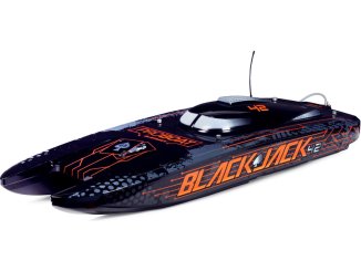 Proboat Blackjack 42" 8S Catamaran RTR černý/oranžový