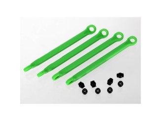 Traxxas - plastové táhlo stabilizátoru zelené (4)