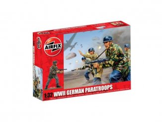 Airfix figurky - WWII German Paratroops (1:32) (Vintage)