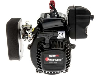 Motor Zenoah G320, vzduchový filtr, spojka: 5IVE-T 2.0