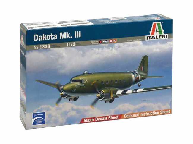Italeri Dakota Mk.III (1:72) - Kliknutím na obrázek zavřete